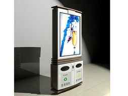 宿迁广告垃圾箱生产厂家 推动城市广告制作与环保的完美融合